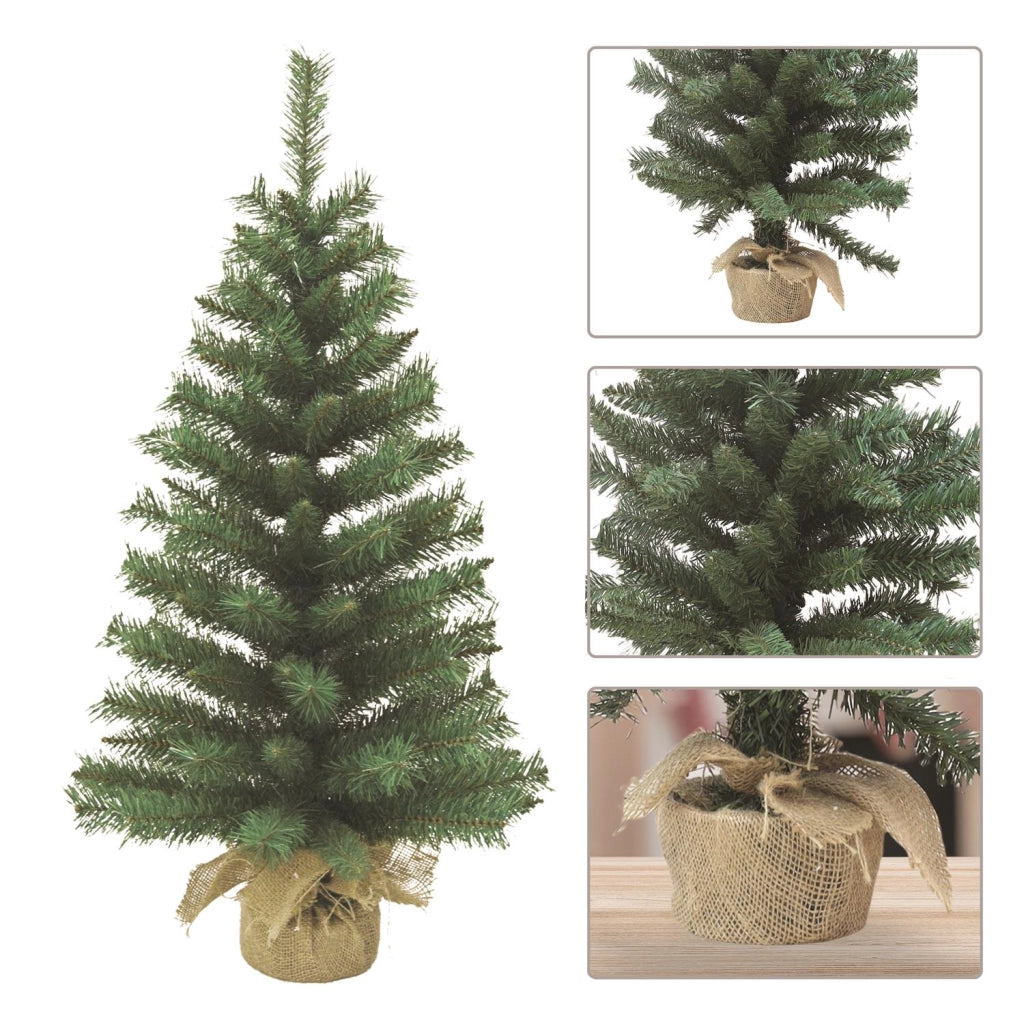 MAURY'S ALBERO DI NATALE JUTA 60 CM VERDE