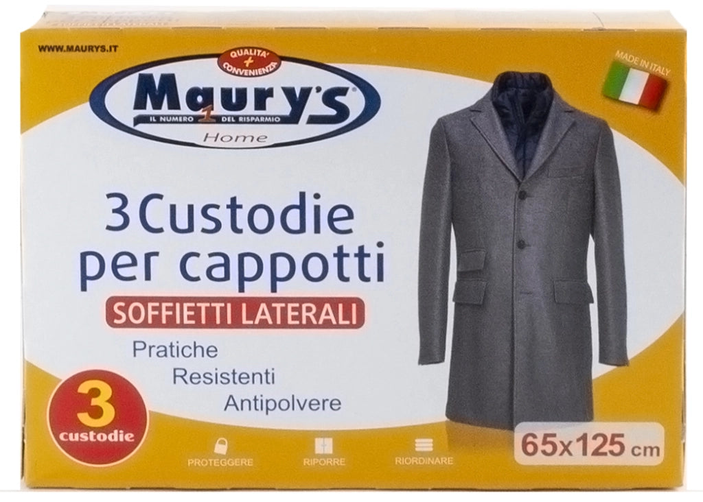 MAURY'S SET 6 CONFEZIONI DI CUSTODIE PER INDUMENTI