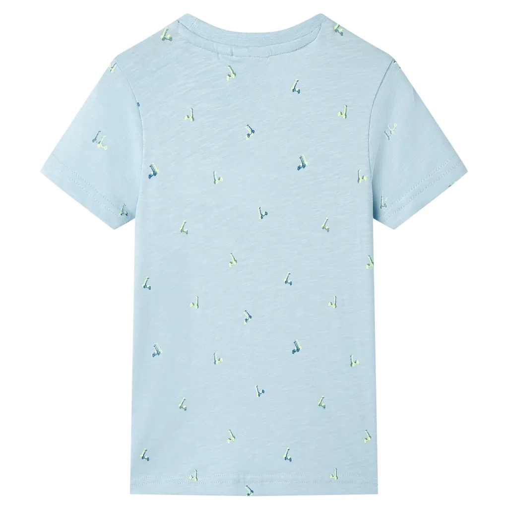 Maglietta da Bambino Azzurra 116