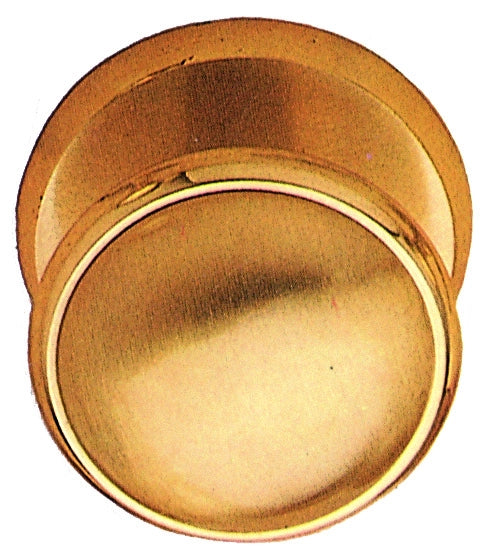 BL POMOLO OTTONE D 70 MM SATINATO- 1,0 blister