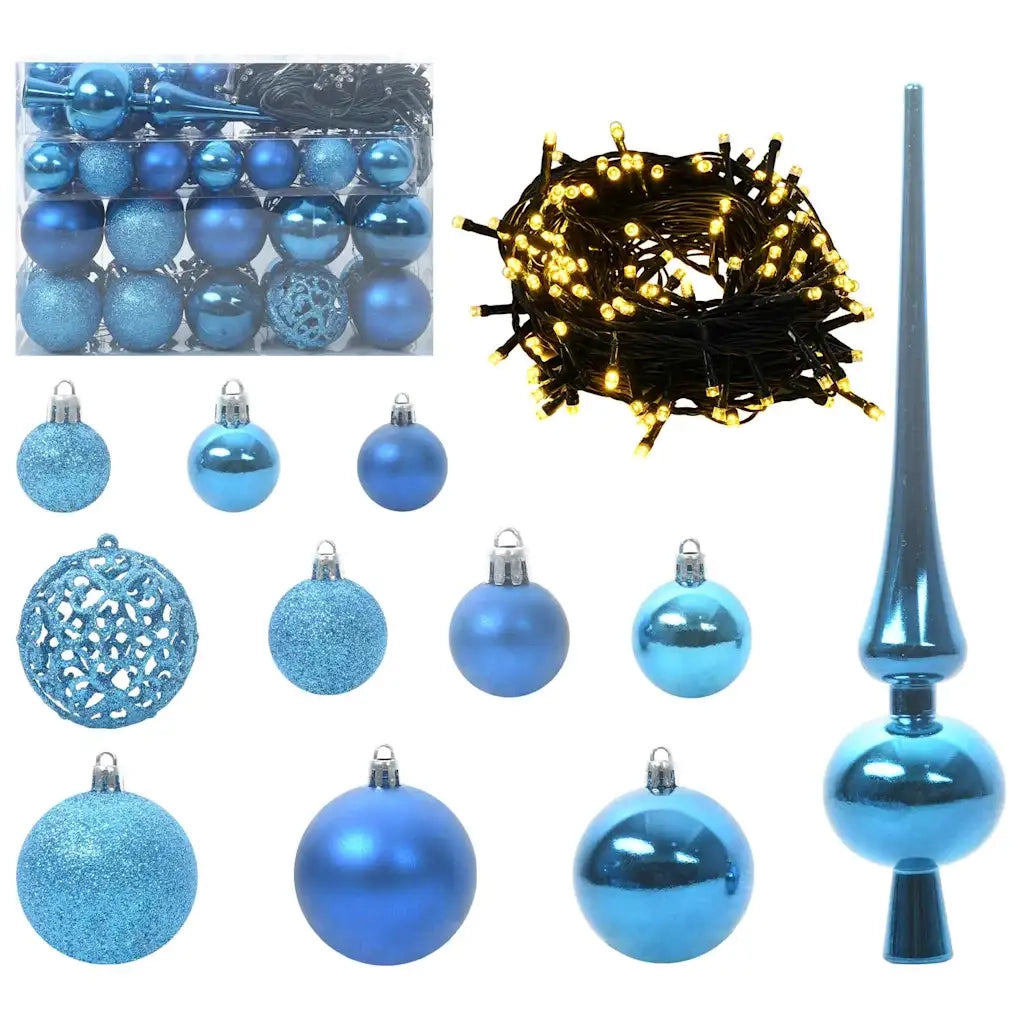 Albero di Natale artificiale con 150 LED Verde 120 cm 3395803