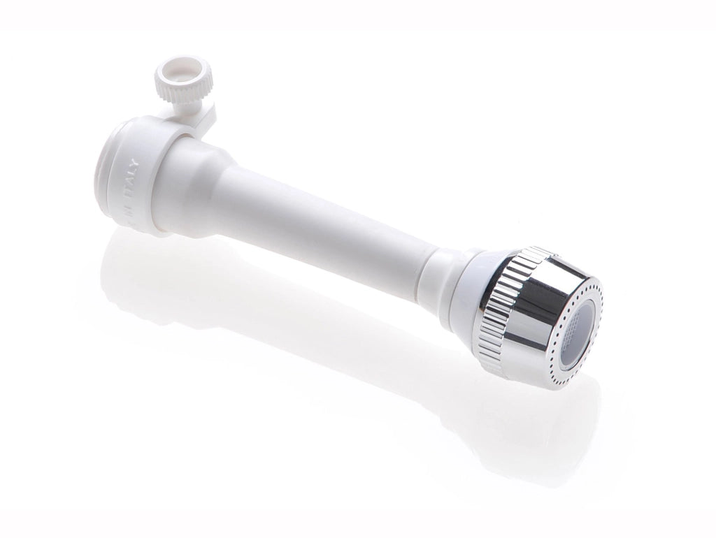 Doccetta Doccia Aeratore Prolungata con Fascetta 15 cm 4 Pezzi