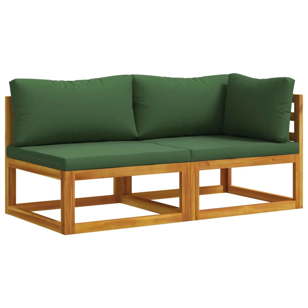 Set divano componibile con cuscini 2 pz 2 posto 42028317
