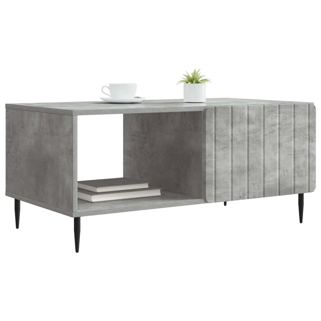 Tavolino da salotto Grigio Cemento 90 x 50 x 40 cm 894498