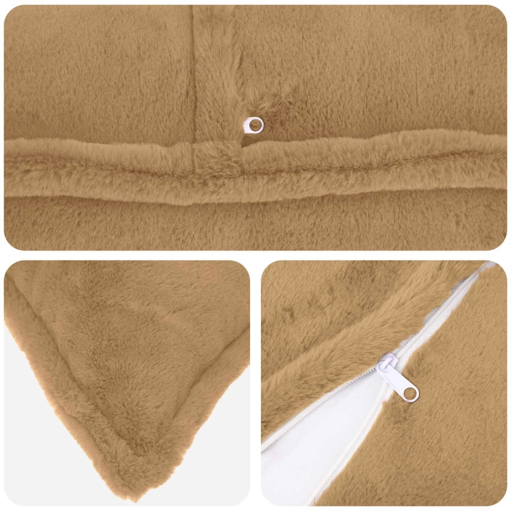 Federa 2 pz HOUTEN Tortora 35 x 35 cm 916623