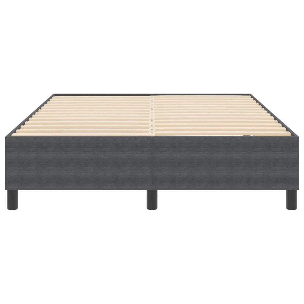 Letto matrimoniale | Letto per adulti | Struttura letto piattaforma Grigio scuro 160 x 200 cm
