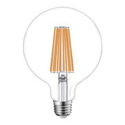 Alcapower - Lampadina LED E27 G125 18W 3200lm, Angolo 320°, Classe Energetica C, Ø125mm, Luce Istantanea, Lunga Durata - 4000K