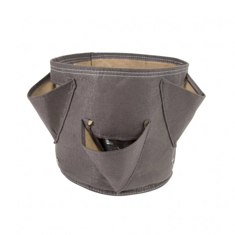 Vaso in Tessuto per Erbe Aromatiche Bloembagz da 19 litri, con 6 tasche