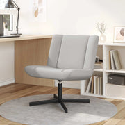 Sedia girevole Grigio Nuvola 63 x 75 x 76 cm Tessuto 42007333
