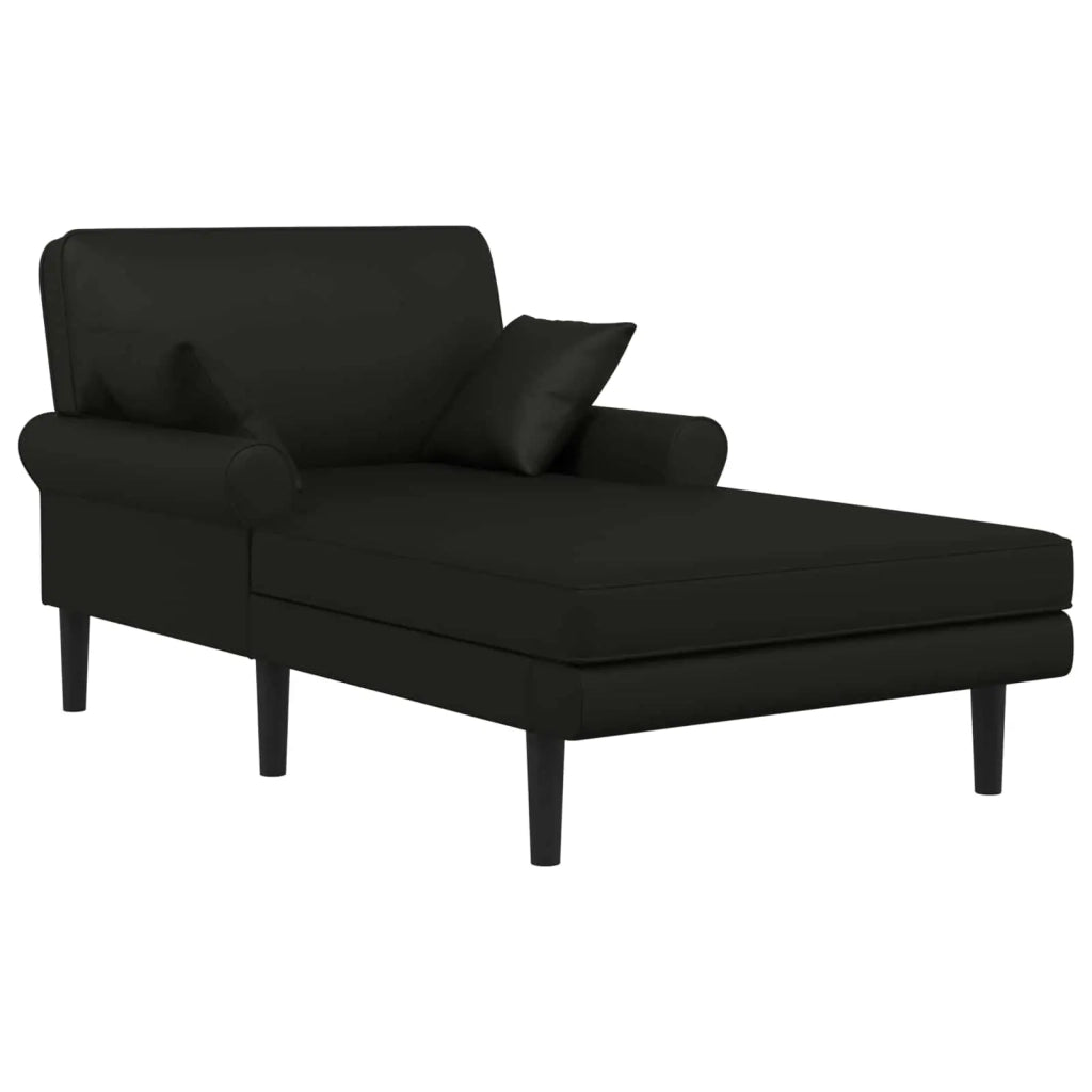 Chaise longue Nero Similpelle 42048100