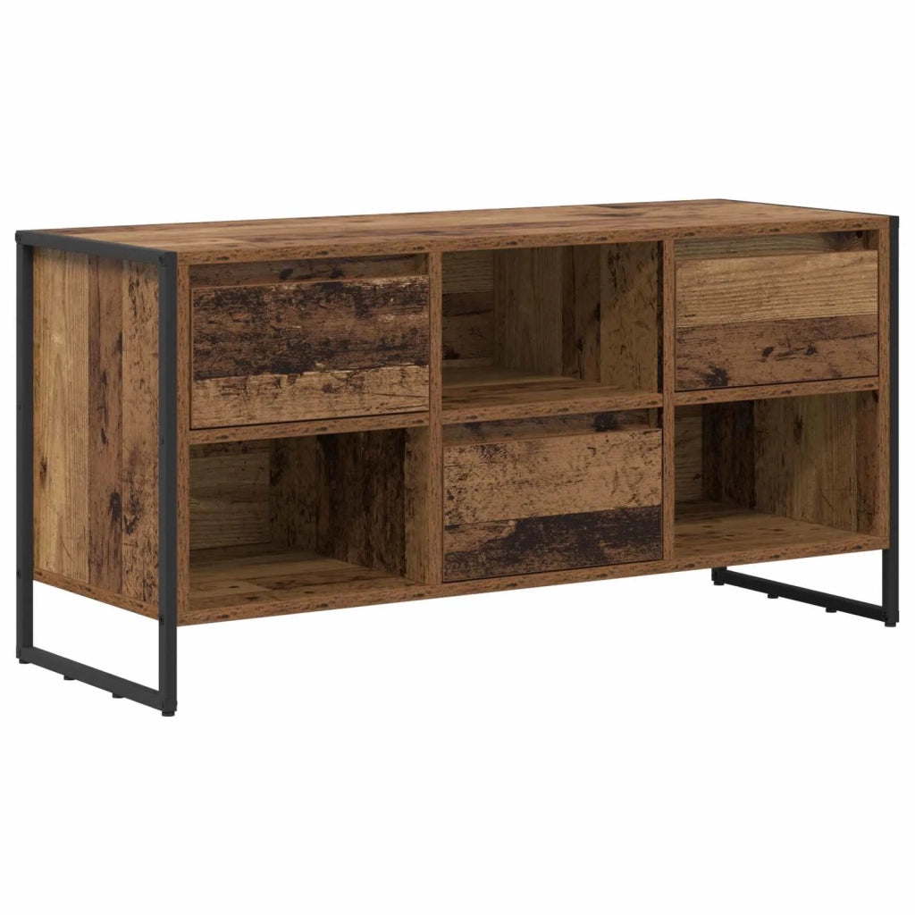 Mobile TV-Credenza per TV-Console TV Legno vecchio 100 x 36 x 49,5 cm Legno multistrato 718245