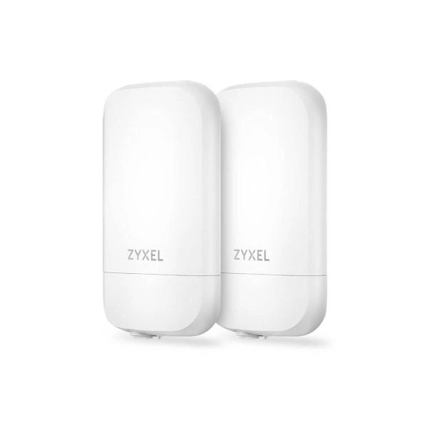 Access point wireless bridge zyxel nwa55axptp kit 2pz nebulaflex bridge punto-punto 5ghz 1xlan gigabit poe(12w) outdoor ip55 - NWA55AXPTP-EU0102F