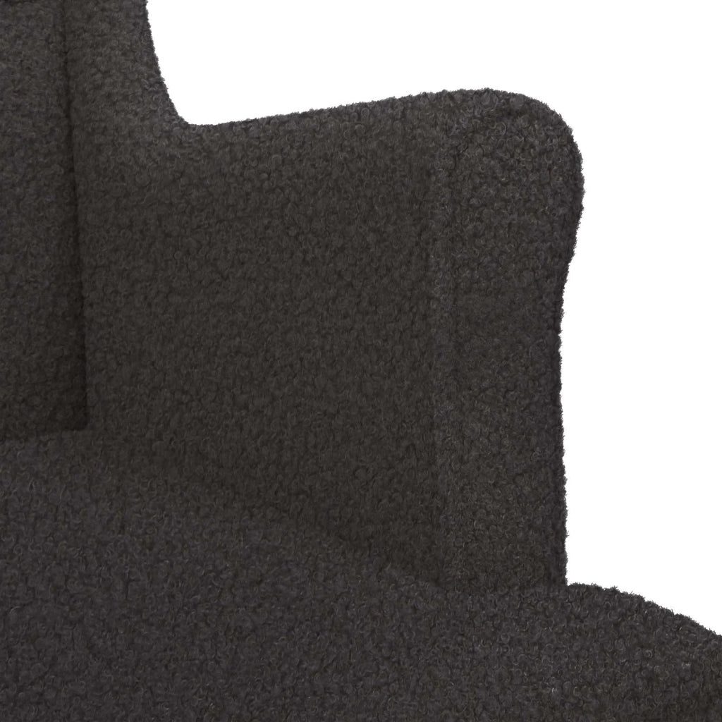 Poltrona | Sedia Relax Nero Boucl¨¦