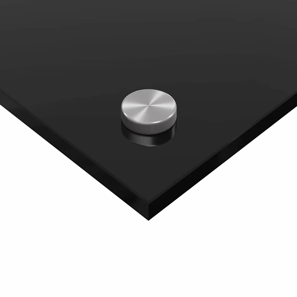 Schienale da cucina Nero 80 x 60 cm vetro temperato CFW9248888