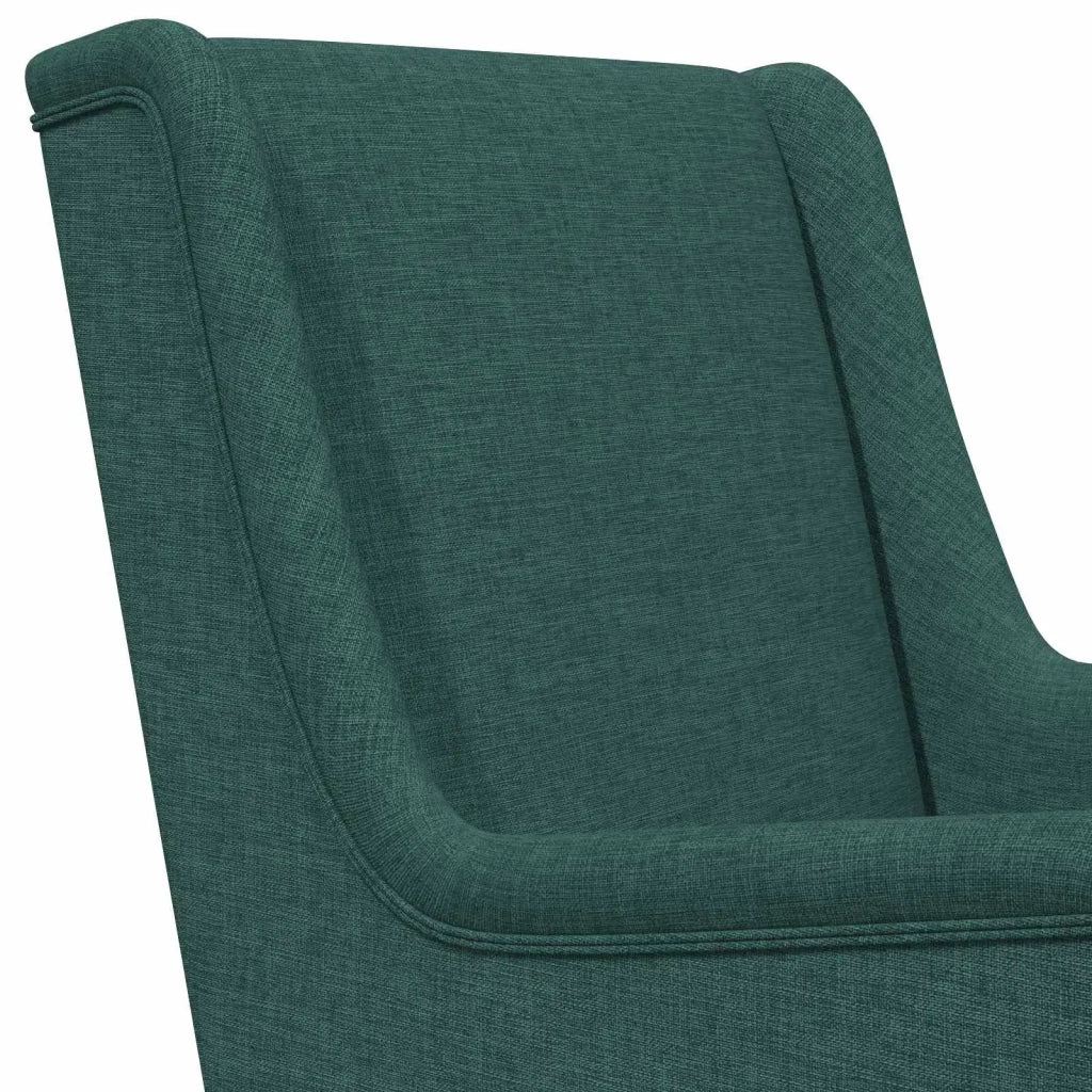 Poltrona | Sedia Relax Verde Scuro Tessuto
