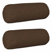 Cuscino con cuscino HEERLEN 2 pz Marrone Tessuto 929969