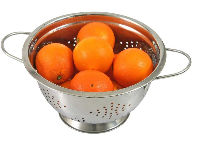 Colino in acciaio inossidabile Kinghoff KH-1238 per risciacquare e filtrare