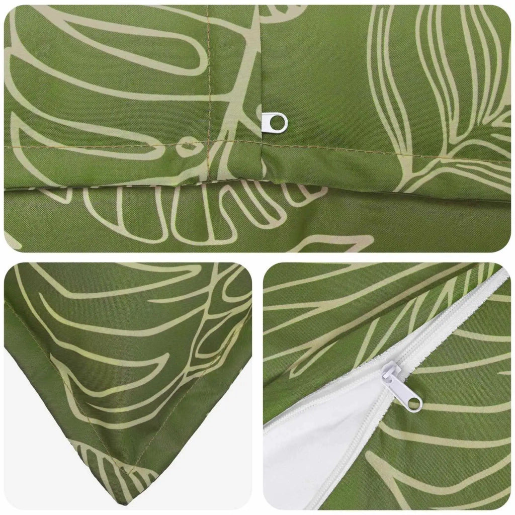 Cuscino Foglia HOUTEN 2 pz Design a foglia Poliestere 932607