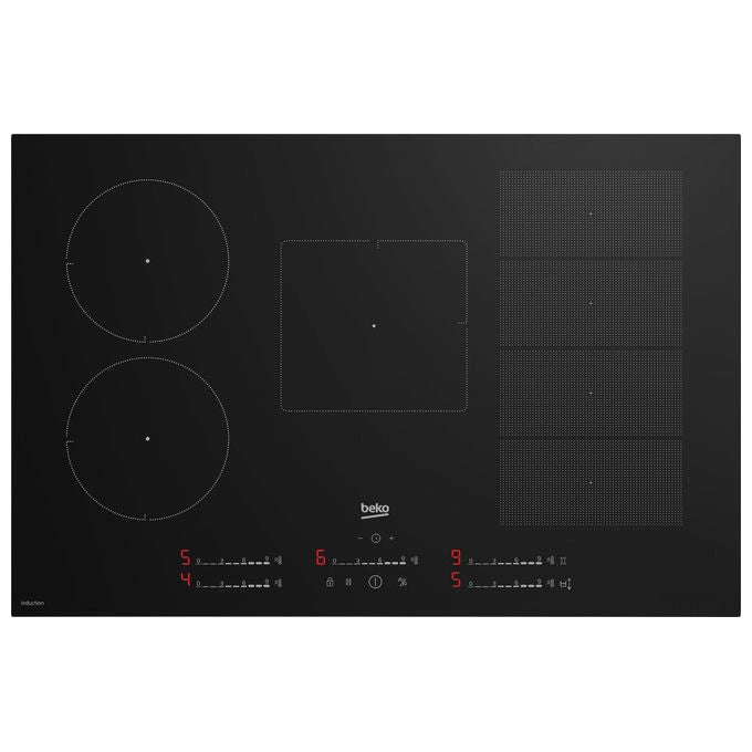 BEKO HobToHood Ventilazione Smart Piano Cottura Induzione 80 cm