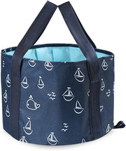 Emicemere portatile acqua resistente con contenitore pieghevole da 13 l con tasca portatile.