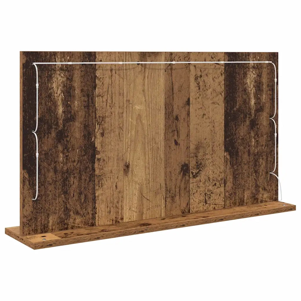 Specchio da Vanit¨¤-Specchio da Trucco Legno vecchio 80 x 45 x 18 cm