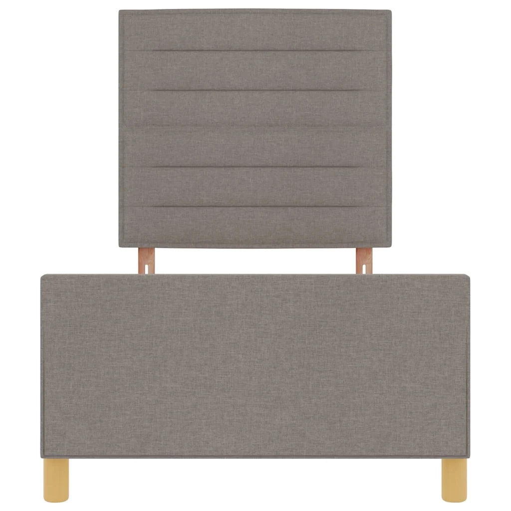 Struttura del letto con testiera Talpa 80 x 200 cm Tessuto