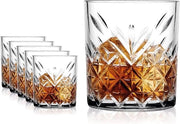 Set di decorazione per bicchieri - 6 pezzi - 200 ml - bicchieri da cocktail - set di decorazione per bicchieri di whisky - ideale per gin e rum
