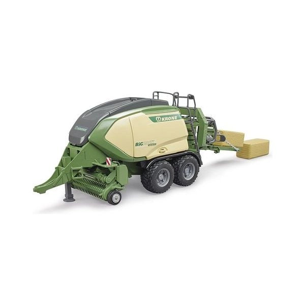 Mezzo agricolo bruder 02033 krone pressaballe big pack 1290hdp vc 1:16