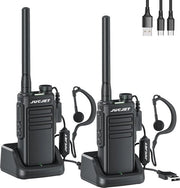 Radiocomunicatori PMR446 idroresistenti con scansione NOAA e caricatore - Set da 2