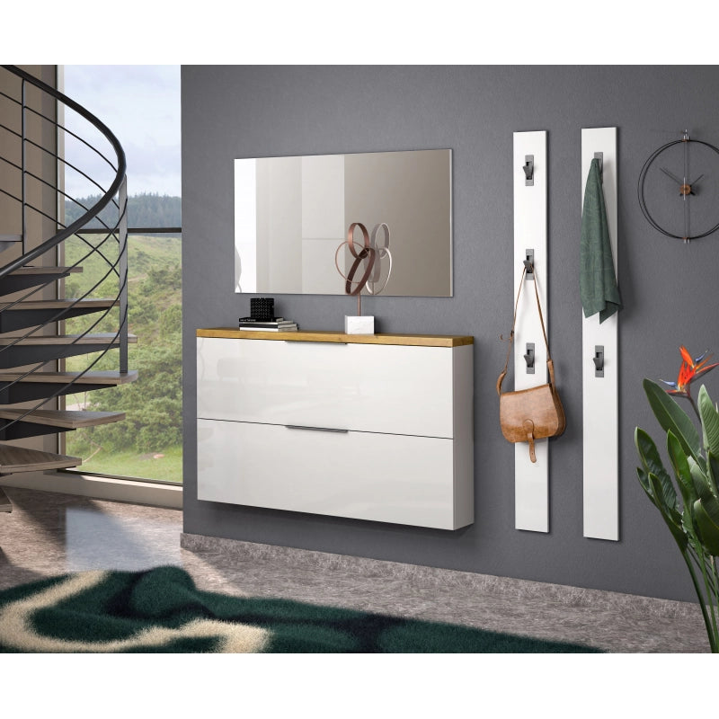 Scarpiera con 2 ribalte IDEA 24 made in Italy