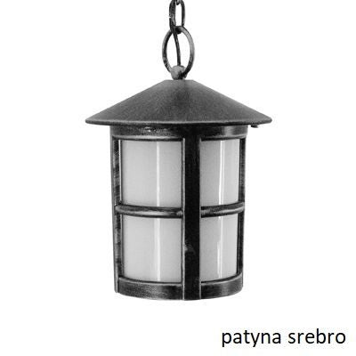 Lampada a sospensione esterna SU-MA Cordoba E27 nera IP23