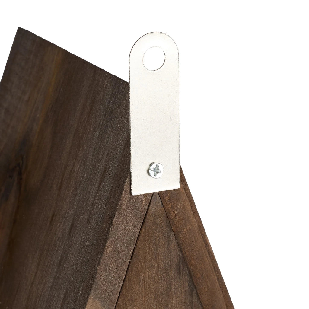 Hotel per insetti rifugio da appendere giardino balcone 30 x 20 x 15 cm ideale osservazione coccinelle in legno marrone 13_0015260