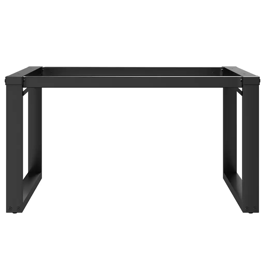 Telaio Gambe a O per Tavolino da Salotto 70x60x43 cm in Acciaio 357873