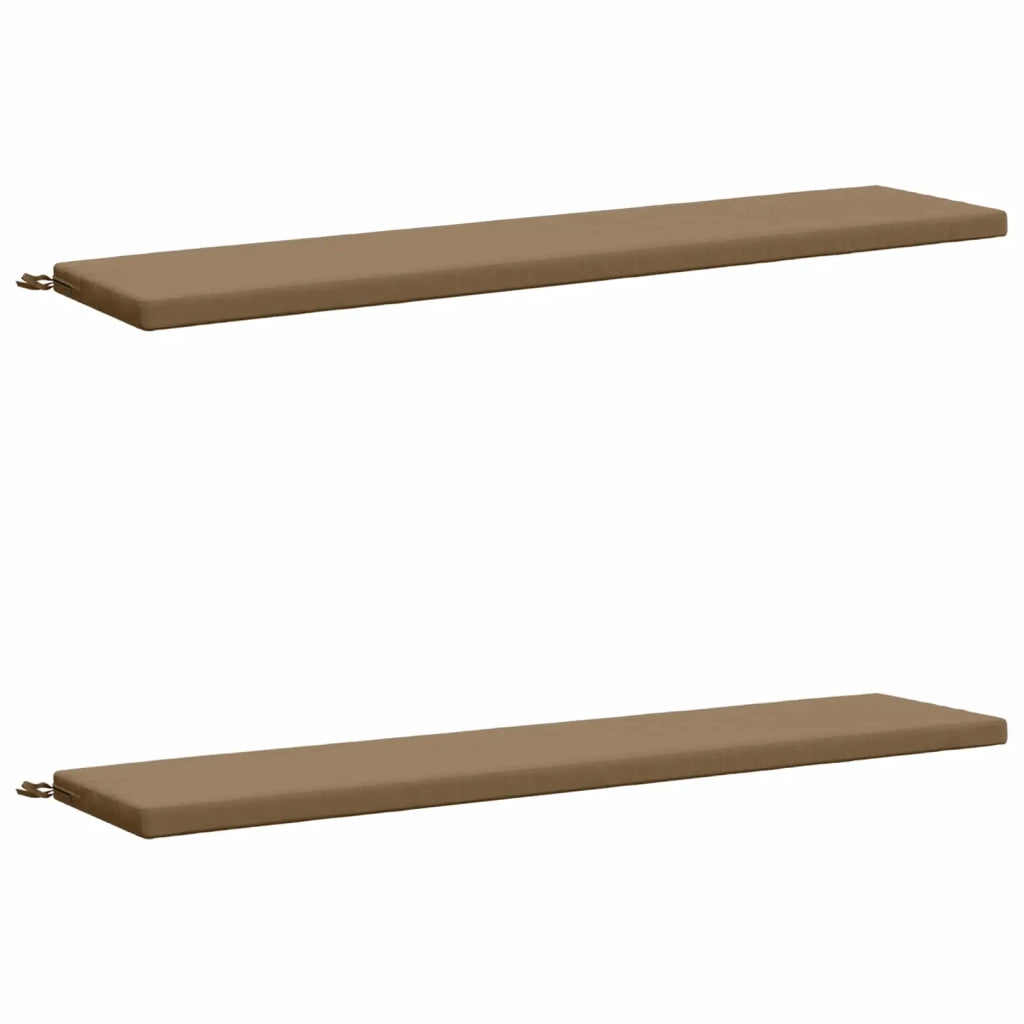 Cuscini per Panchina a 2 Pezzi SOEST 2 pz 100% Poliestere 949133