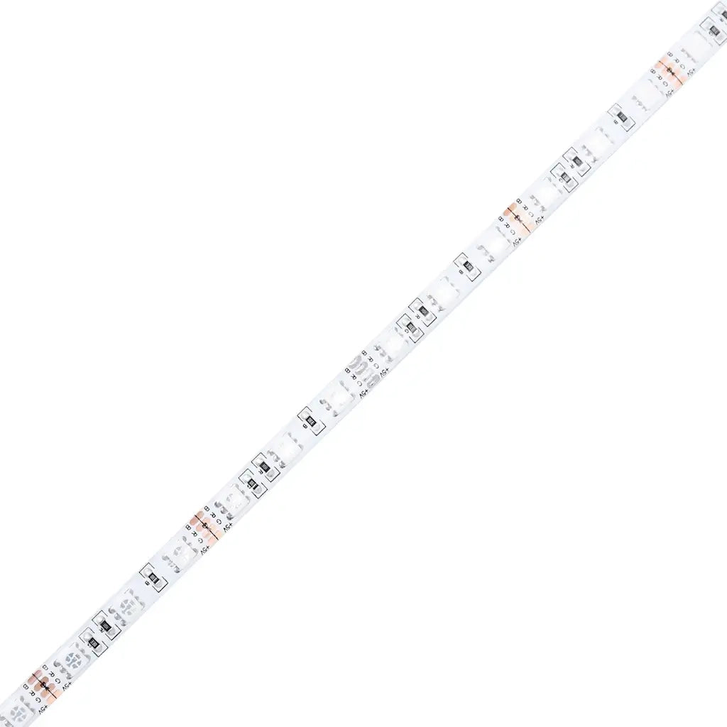 Tavolino da Salotto con LED Infinity-Tavolino da soggiorno Rovere Marrone 50x50x30 cm