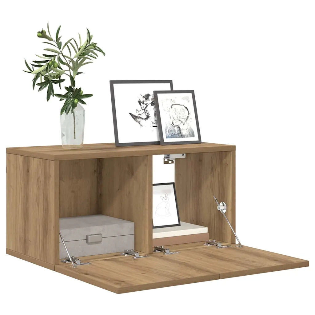 Set mobile TV 2 pcs Marrone 60 x 30 x 30 cm Legno multistrato 875168