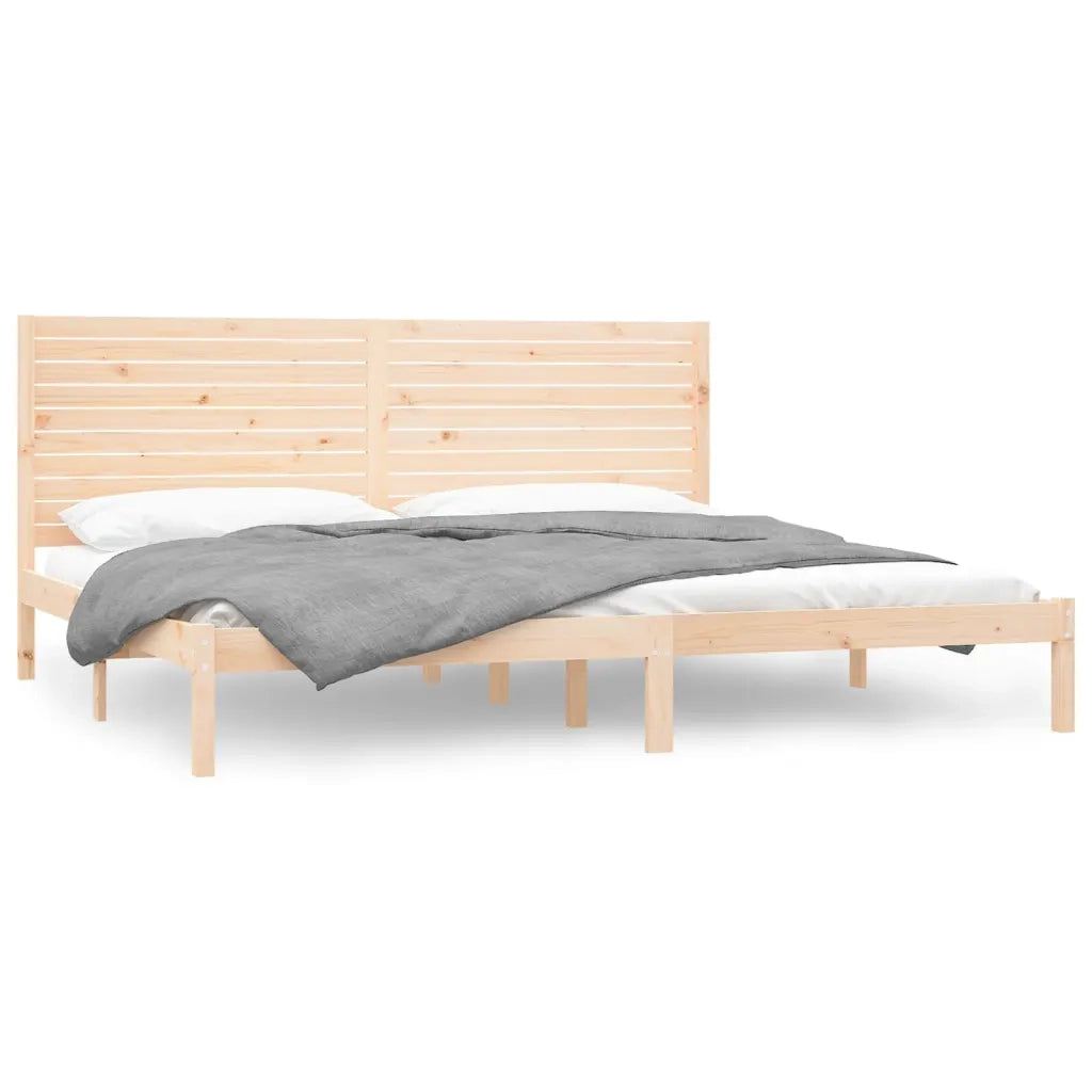 Giroletto-Struttura Letto in Legno Massello 180x200 cm Super King 887002