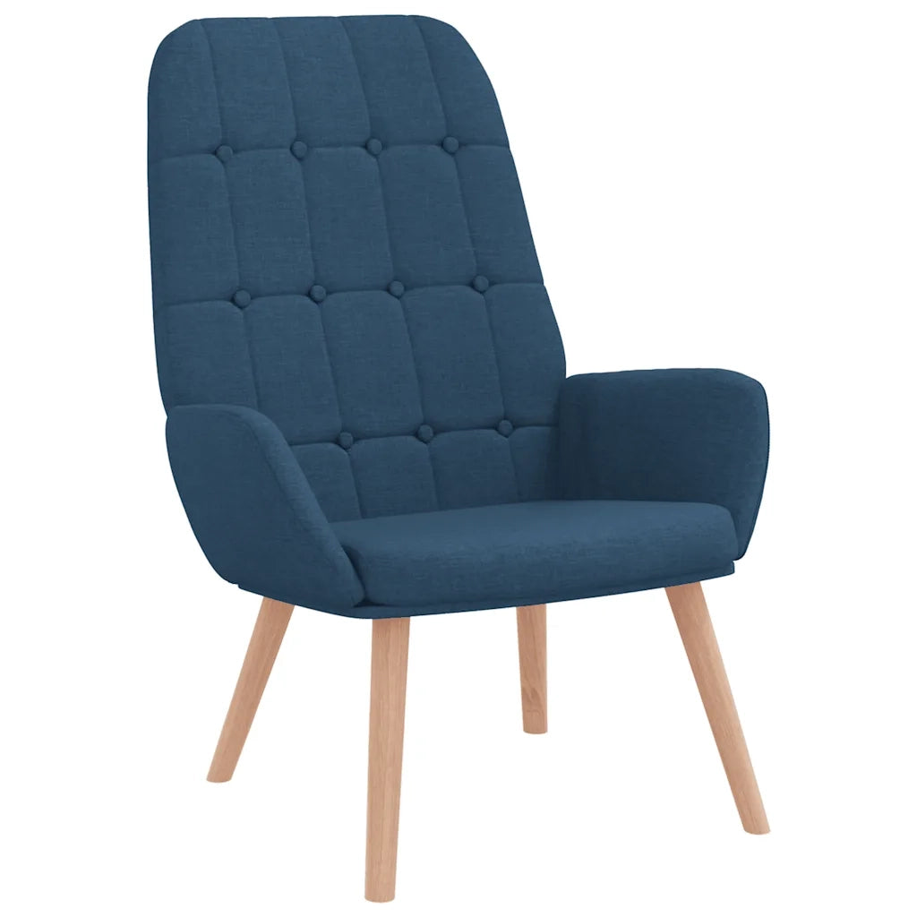 Sedia Relax Blu in Tessuto 4102646