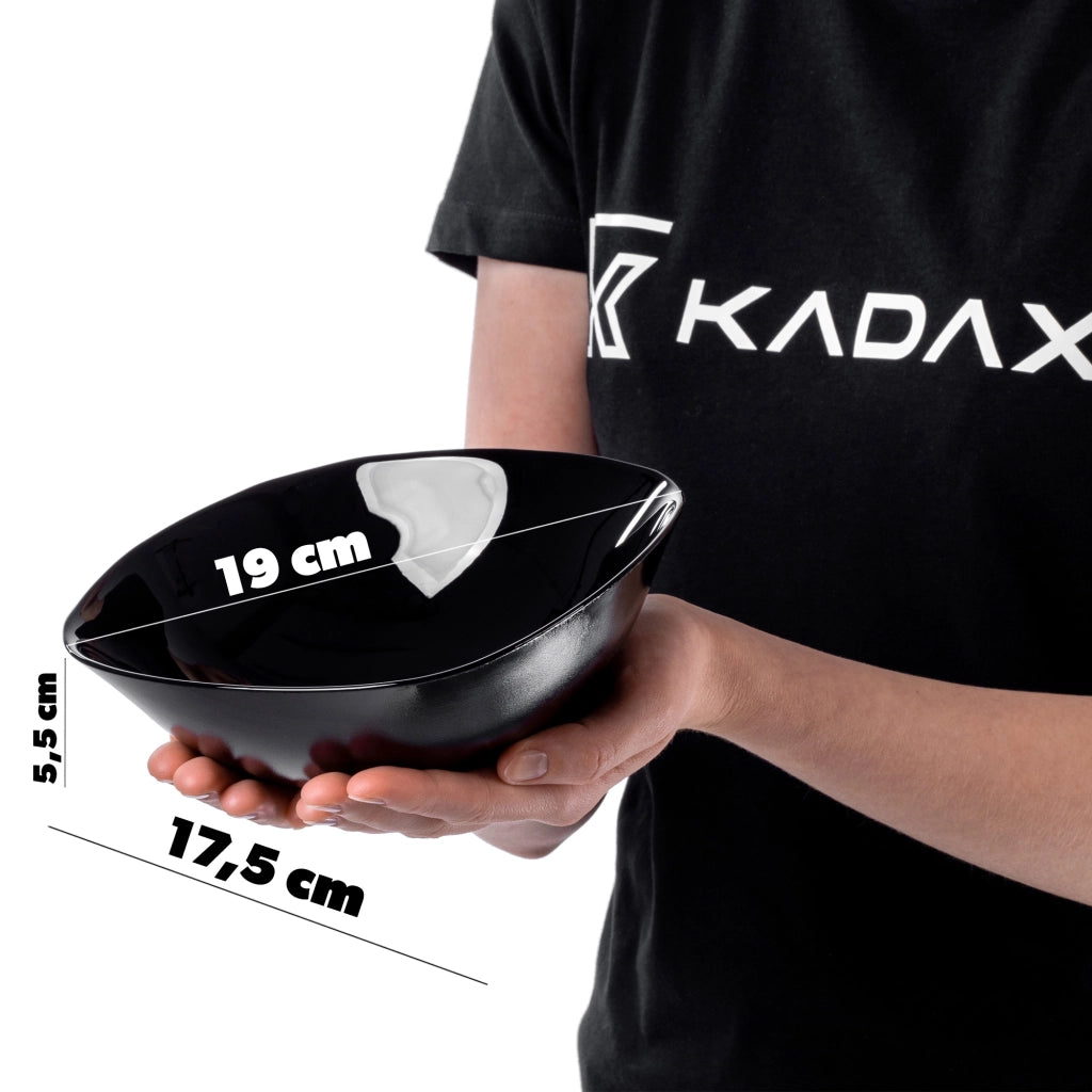 Set di 6 piatti KADAX neri