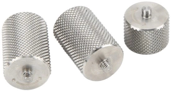 Contragewicht per 3 pezzi - Stabilizzatore di equilibrio - Viti M3 - Pesi 20g/10g - Disegno a spirale inclinato - Per smartphone - Peso di equilibrio