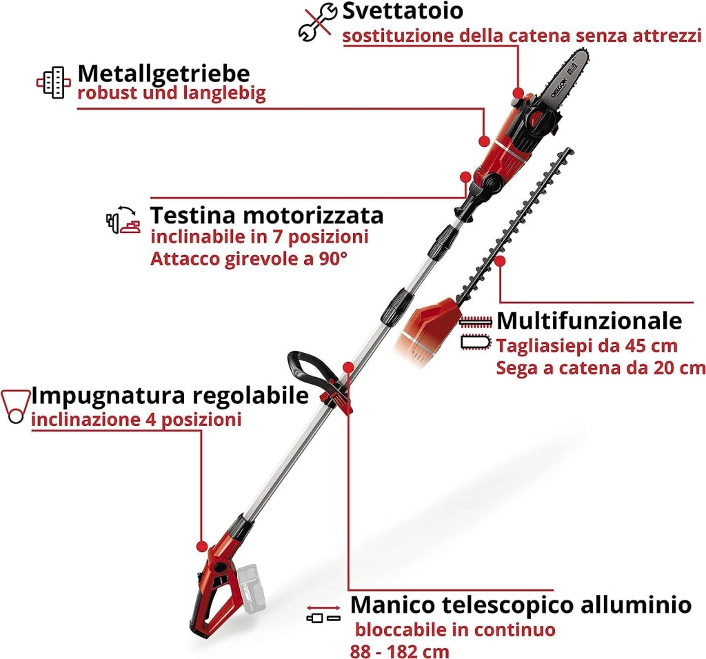 Multifunzione a Batteria 18 V (ge Hc 18 Li) Einhell