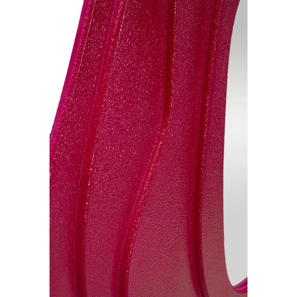 Specchio con Cornice VKH476, Rosa, MDF, 90x4x97 cm
