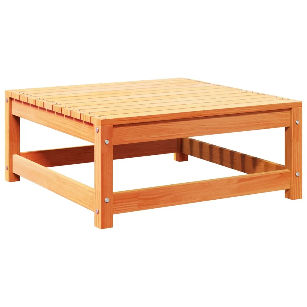 Set Divani da Giardino 12pz Marrone Cera Legno Massello di Pino 3299652
