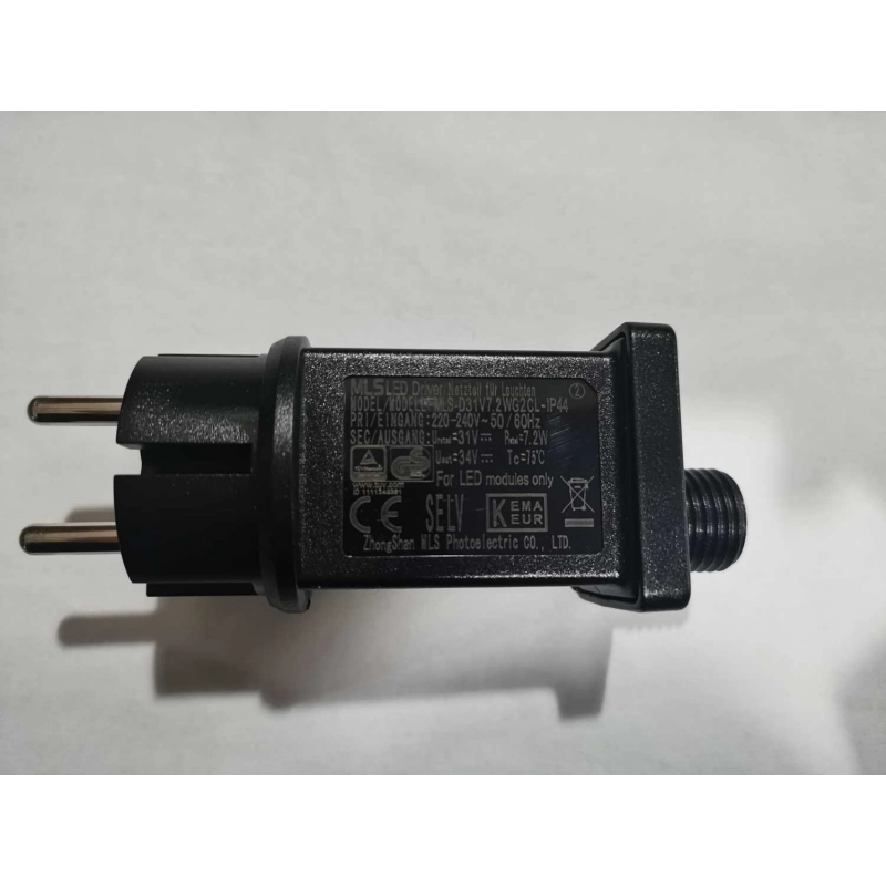 Luce filo 700 led bianco caldo con controller 38m