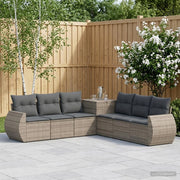 Set di divani 7 pz Grigio e Grigio Scuro 3448824