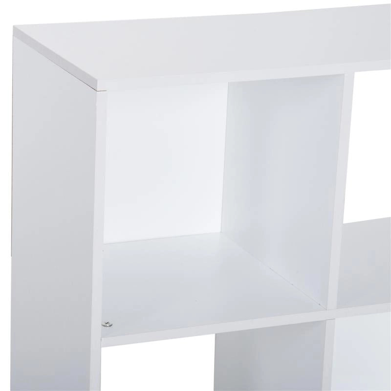 LIBRERIA 9 SCOMPARTI A CUBO 91.5X29.5X91.5CM BIANCA