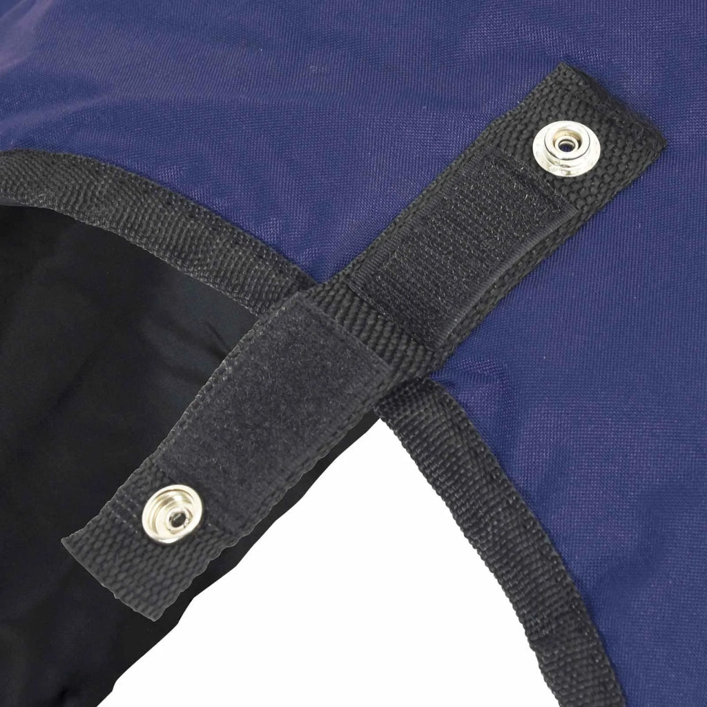 Coperta per Cavalli Verde Scuro e Nero 95 cm Poliestere 42013119