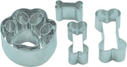 Forme per biscotti in acciaio inossidabile, cromate, cotti