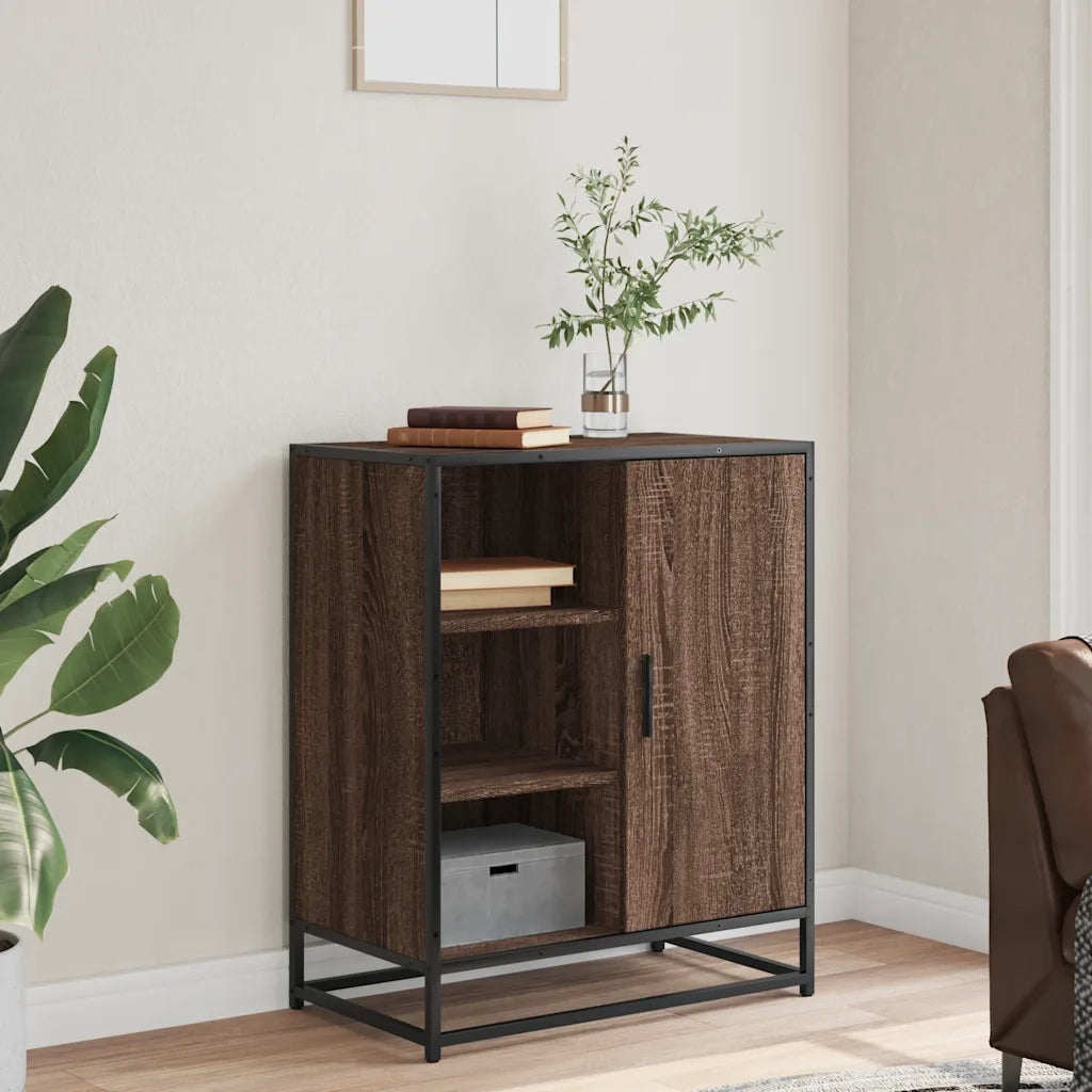 Credenza-Buffet-Armadio da cucina Rovere Marrone 62x35x76 cm in Legno Multistrato