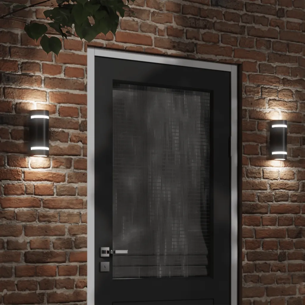 Applique per Esterni Nera in Alluminio Pressofuso CFW9662662